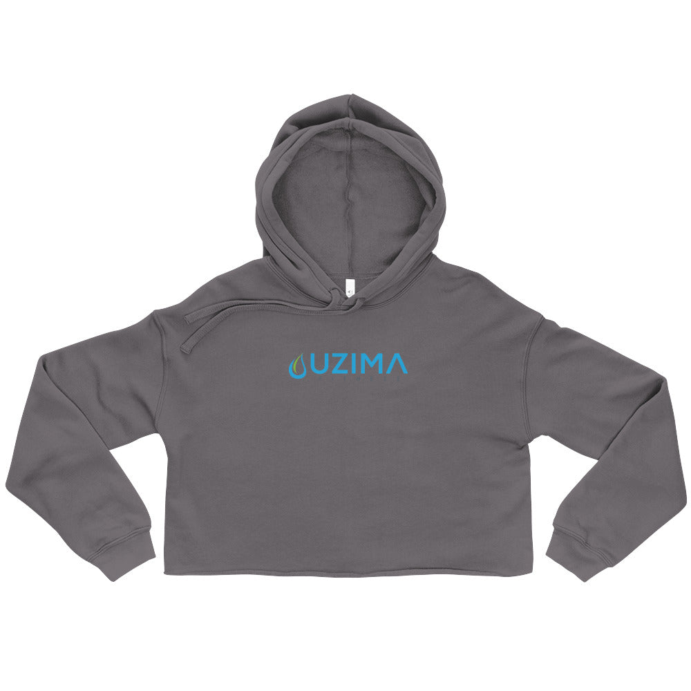 Logo Cropped Hoodie